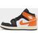 Jordan Air 1 Mid Younger Kids Shoes - Orange