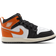 Jordan Air 1 Mid Younger Kids Shoes - Orange