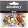 Creativ Company Glass Beads 6-13mm Assorted Colours 60g