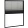 vidaXL Pleated Insect Screen for Window Aluminum Anthracite