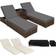 tectake 401499 - 2-pack - Brown