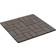 vidaXL 11 pcs Decking Tiles WPC 30x30 cm 1 sqm Dark Brown