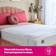 Silentnight Ultrabounce Topper with Easy Fit Straps Mattress Cover White