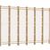 vidaXL 6 Panels Cream/White Rumsavdelare 240x180cm