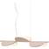 Flos Almendra Linear S3 Nude Pendant Lamp 128.6cm