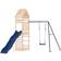 vidaXL Outdoor Playset Solid Wood Pine Blue