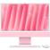 Apple iMac, 24-inch, M4 Chip, 10-core CPU, 10-core GPU, 16GB Unified Memory, 512GB SSD Storage Pink