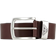 Emporio Armani Logo Leather Belt - Brown