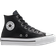 Converse Younger Kid's Chuck Taylor All Star Lift Platform Leather - Black/Natural Ivory/White