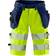 Fristads 2509 Craftsman Stretch Shorts - Hi-Vis Yellow/Navy