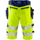 Fristads 2509 Craftsman Stretch Shorts - Hi-Vis Yellow/Navy