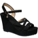 Shein Women's Summer New Woven Platform Sandals, Thick Sole, Crossed Straps, Open Toe Ankle Strap High Heel Sandals, Waterproof Platform Thick Sole High Heel Sandals, Size 35-43 (Runs 1 Size Small)