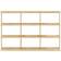 Karup Design Groove Shelving Gul Væghylder Raw 127x192 cm Reolsystem