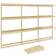 Karup Design Groove Shelving Gul Væghylder Raw 127x192 cm Reolsystem