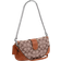 Coach Soho Bag 25 In Crystal Signature Jacquard - Silver/Burnished Amber