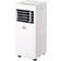 Wade Logan Saxon Portable Air Conditioner with Remote White