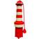 Rogz Lighthouse Floating Dog Toy C-Red