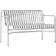 Hay Palissade Dining 128cm - Hot Galvanized Steel Havebænk
