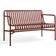 Hay Palissade Dining 128cm - Iron Red
