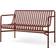 Hay Palissade Dining 128cm - Iron Red
