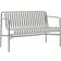 Hay Palissade Dining 128cm - Sky Grey Havebænk