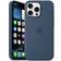 Apple Silicone Case with MagSafe for iPhone 16 Pro Max Denim