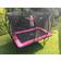 Exit Toys Silhouette Trampoline 214x305cm + Safety Net Pink