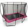 Exit Toys Silhouette Trampoline 214x305cm + Safety Net Pink