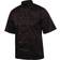 Chefs Whites Vegas Short Sleeve Chefs Jacket - Black