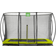 Exit Toys Silhouette Ground Trampoline 214x305cm + Safety Net Green