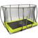 Exit Toys Silhouette Ground Trampoline 214x305cm + Safety Net Green