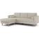Dunelm Zoe Boucle Fleck Ivory Sofa 234cm 3 Seater