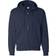 Hanes Men's EcoSmart Fleece Full-Zip Hoodie - Navy Blue Xsp