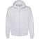 Hanes Men's EcoSmart Fleece Full-Zip Hoodie - White