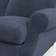 Dunelm Ashford Aqua Clean Chenille Navy Sofa 176cm 2 Seater