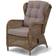 Brafab Rosita Position - Natural Colored/Beige Utefåtölj