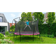 Exit Toys Silhouette Trampoline 427cm + Safety Net Pink