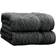 Catherine Lansfield Zero Twist Bath Towel Black (120x70cm)