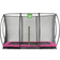 Exit Toys Silhouette Ground Trampoline 214x305cm + Safety Net Pink