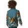 Helly Hansen Kid's Champ 1/2 Zip Midlayer - Dark Creek Splash Camo (40482-453)