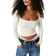 Free People Clean Lines Long Sleeve - White
