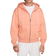Nike Solo Swoosh Men's Full Zip Hoodie - Apricot Agate/White