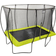 Exit Toys Silhouette Trampoline 244x366cm + Safety Net Green