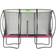 Exit Toys Silhouette Trampoline 244x366cm + Safety Net Pink