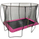 Exit Toys Silhouette Trampoline 244x366cm + Safety Net Pink