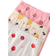 Shein 6pcs Baby Girl Cute Strawberry Pattern Ruffle Trim Round Neck Short Sleeve Top And Shorts Knit Soft Comfortable Summer Pajama Set