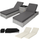 tectake 403770 - 2-pack - Light Grey