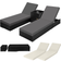 tectake 401500 - 2-pack - Black