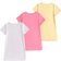 Shein Girls Cute Colorful Floral Long Nightgown Set - Yellow/Pink