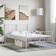 vidaXL 20 ILD White Skummadrass 120x200cm